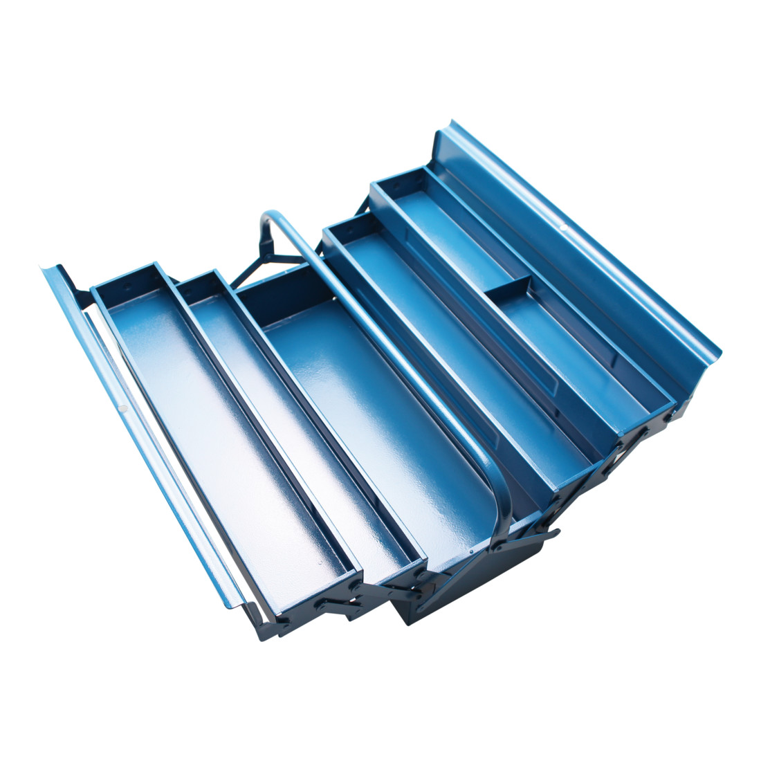 Caisse à outils de montage 530 x 200 x 200 mm 5 compartiments BGS
