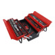 Caisse à outils métallique avec assortiment d’outils 86 pièces BGS-5