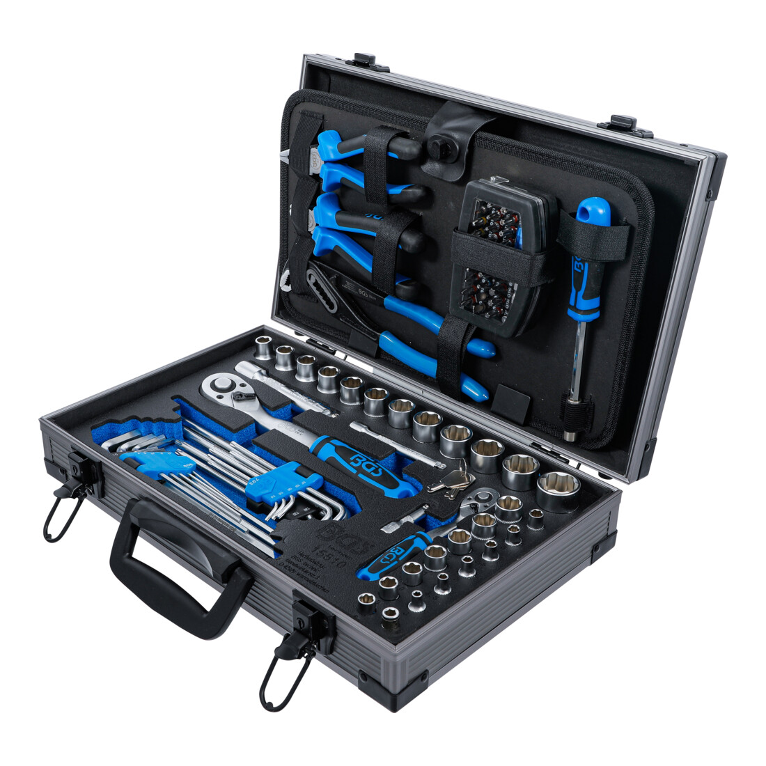 Caisse à outils universels BGS, 85 pièces