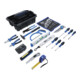 Caisse porte-outils matière plastique avec assortiment d’outils 66 pièces BGS-1