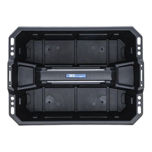 Caisse porte-outils matière plastique avec assortiment d’outils 66 pièces BGS