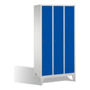Caisson de ventilation C+P Classic sur pieds 15 compartiments Façade Bleu gentiane corps Gris clair-1