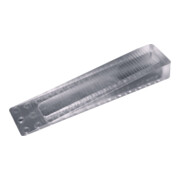 Cale de porte grande transparente, 155 × 36 × 20 mm