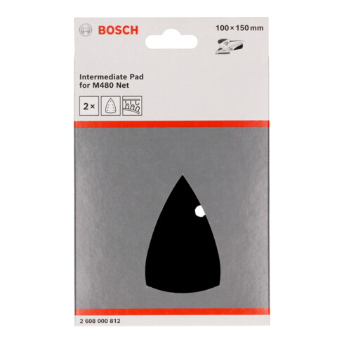 Cale-support Bosch Pad Saver, 100x150mm