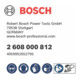 Cale-support Bosch Pad Saver, 100x150mm