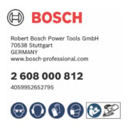 Cale-support Bosch Pad Saver, 100x150mm-2