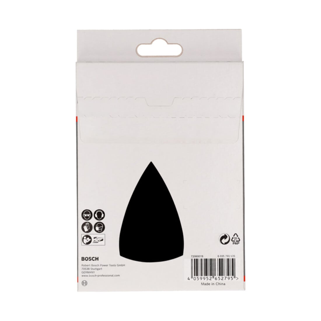 Cale-support Bosch Pad Saver, 100x150mm