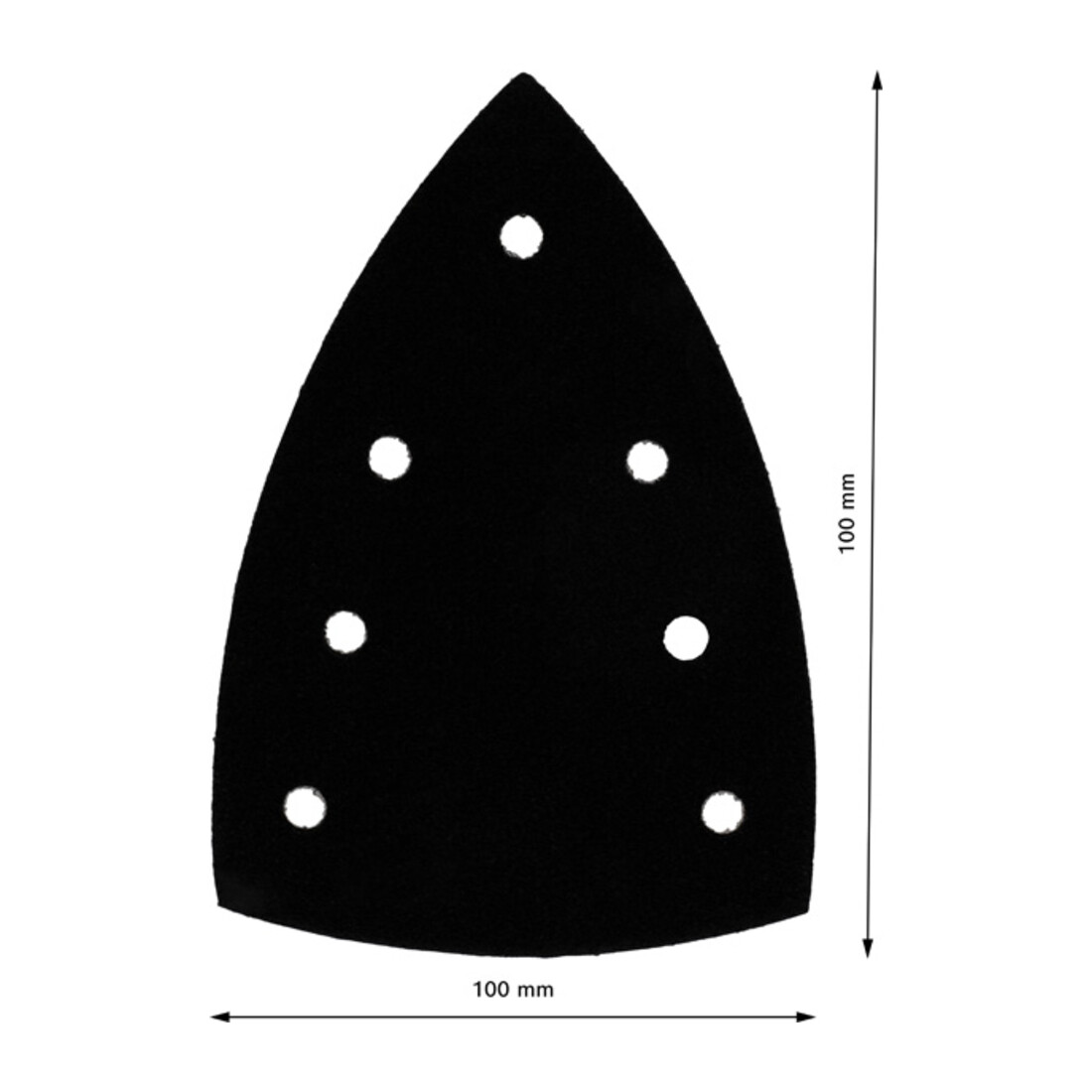 Cale-support Bosch Pad Saver, 100x150mm