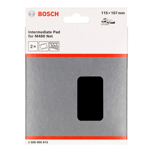 Cale-support Bosch Pad Saver, 115x107mm