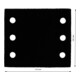 Cale-support Bosch Pad Saver, 115x107mm-5
