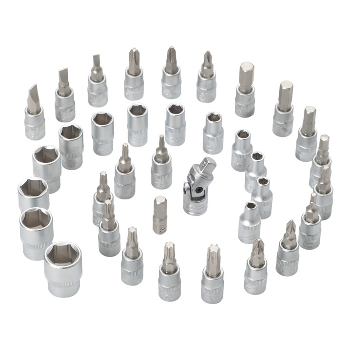 Calendrier de l’Avent KS Tools, coffret de douilles et cliquets, 49 pcs