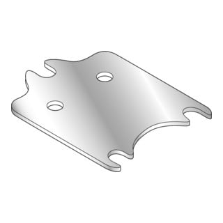 Cales Bito l 103 x l 80 finition galvanisée