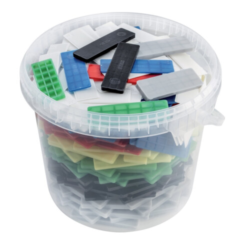 Cales de vitrage assortiment 100x30mm 350 pièces