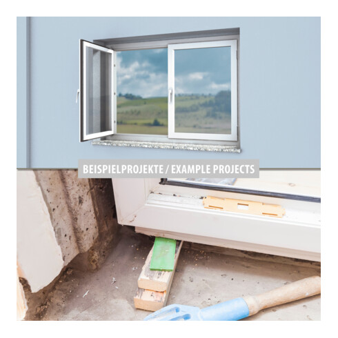 Cales pour vitrage TOX 24x100 mm Window Distance