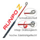 Calza di trazione per cavo Runpotec RUNPO Z D 6-9 mm-1