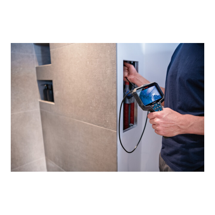 Caméra d'inspection Bosch GIC 12V-5-27 C, 1 x batterie GBA 12V 2.0Ah, L-BOXX