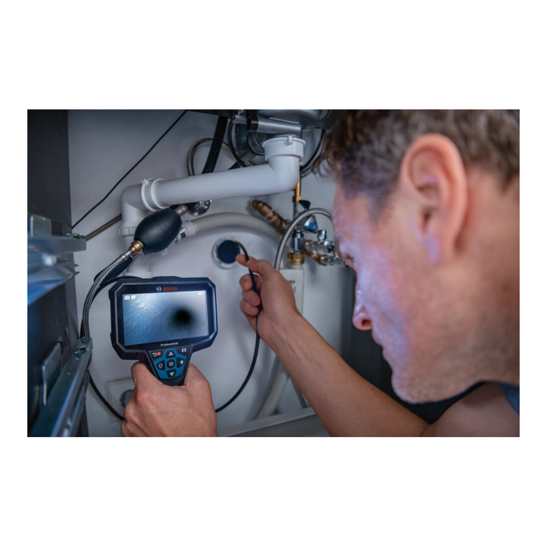 Caméra d'inspection GIC 12V-5-27 C Bosch sans batterie, L-BOXX