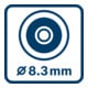 Caméra d'inspection GIC 4/5 Imager 8,3 mm/1,5 m Bosch