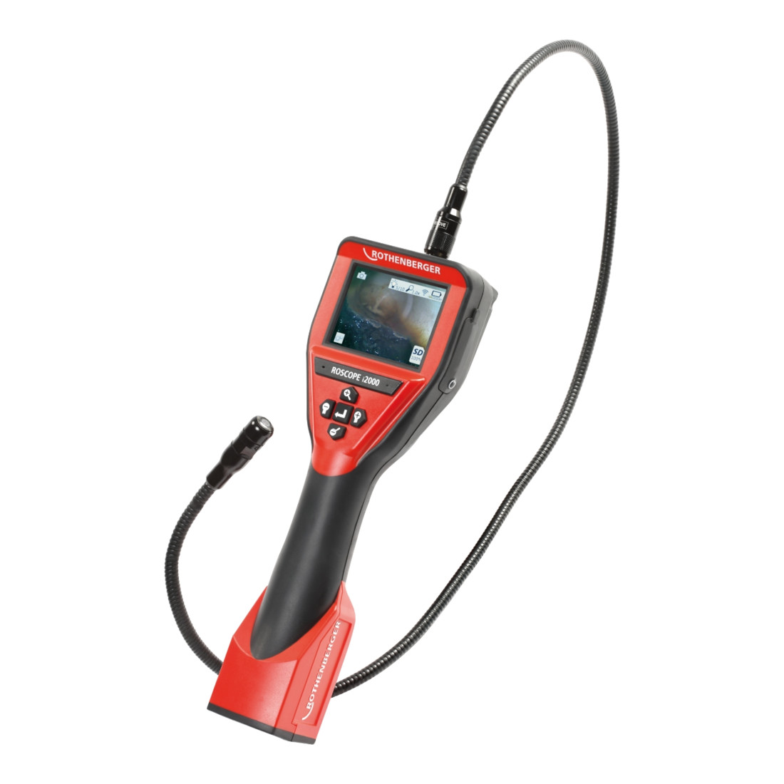 Caméra d'inspection ROSCOPE® i2000/TEC 3,5 po. 640 x 480 17 mm LED 4 L. câble 10