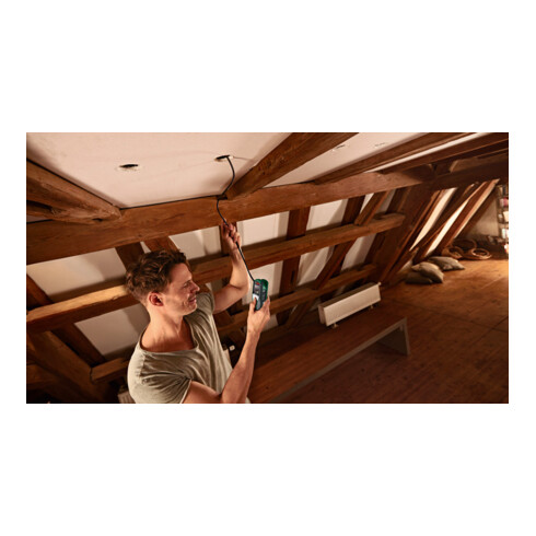 Caméra d'inspection UniversalInspect Bosch, carton e-commerce