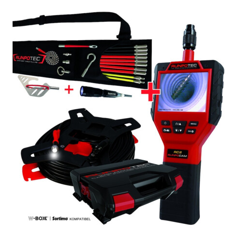 Caméra multifonctions Runpotec RUNPOCAM RC2, câble 30 m