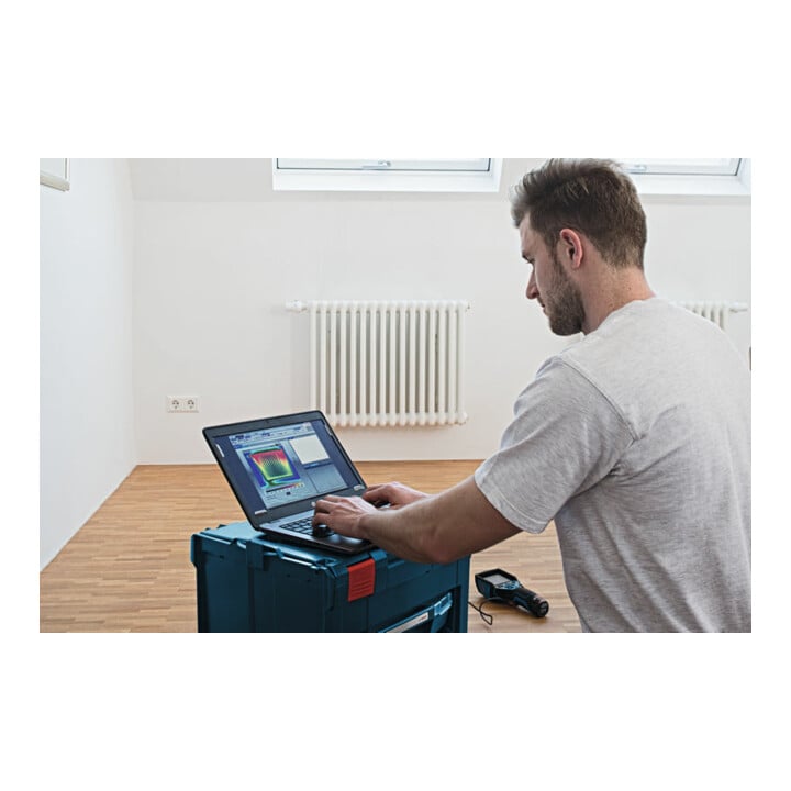 Caméra thermique Bosch GTC 400 C avec 1 x 1.5 batterie Li-Ion L-BOXX
