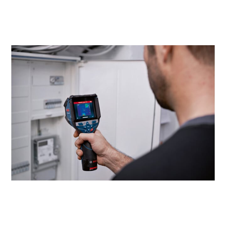 Caméra thermique Bosch GTC 600 C avec 1x batterie rechargeable GBA 12V 2.0Ah
