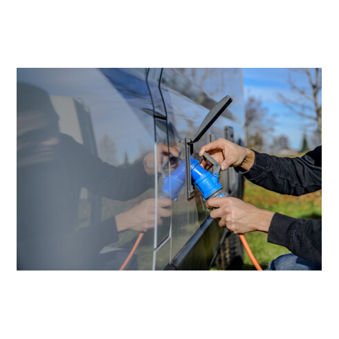 Camping Adapterkabel IP44 1,5m H07RN-F 3G2,5 Schutzkontakt-Stecker, CEE-Kupplung 230V/16A