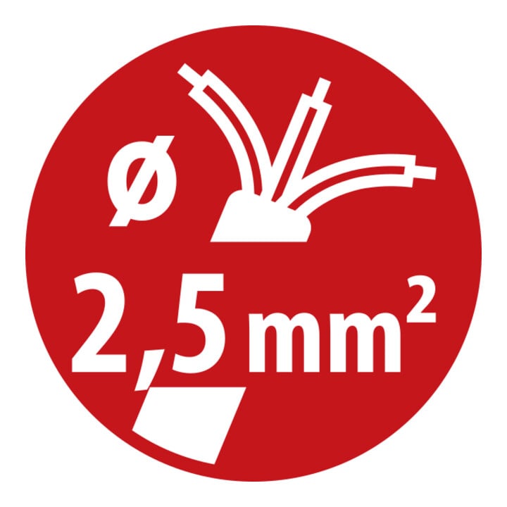 Camping Adapterkabel IP44 1,5m H07RN-F 3G2,5 Schutzkontakt-Stecker, Winkelkupplung 230V/16A