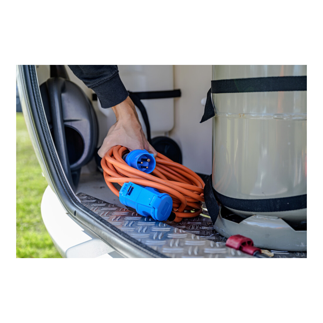 Brennenstuhl Câble de rallonge Camping/Maritime CEE IP44 orange H07RN-F 3G2,5 fiche CEE, prise coudée 230V/16A