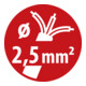 Camping-/Maritim CEE Verlängerungskabel 230V IP44 25m H07RN-F 3G2,5 orange CEE 230V/16A Stecker und Kupplung-5