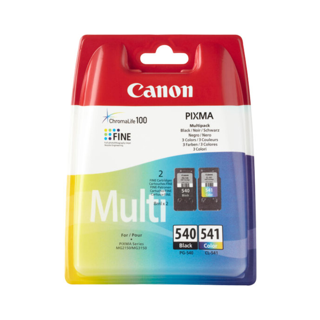 Canon Tinten Kombipack schwarz/color PG-540/CL-541