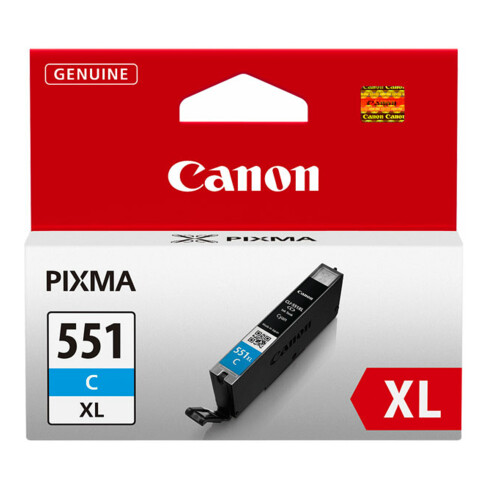 Canon Tintenpatrone cyan CLI-551C XL