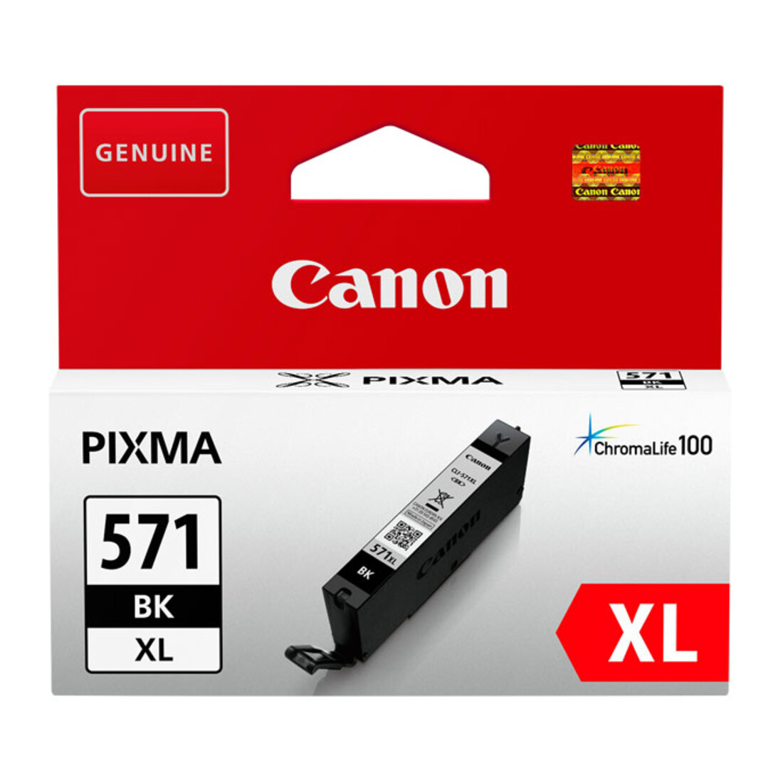 Canon Tintenpatrone schwarz CLI-571BK XL