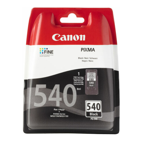 Canon Tintenpatrone schwarz PG-540 8ml sw