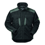 Canvas Outdoorjacke 2 in 1 Basel Gr.L schwarz/grau FELDTMANN