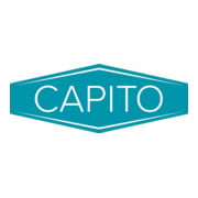 Capito Profi-Schubkarre Praktica 85, Inhalt 85l, Stahlblechfelge-3
