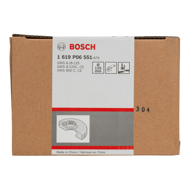 Capot de protection avec recouvrement 125 mm