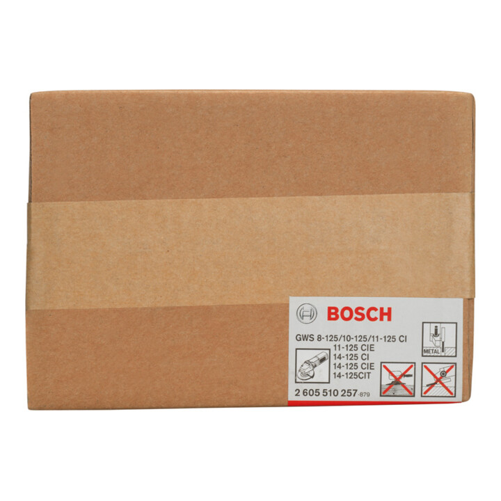Capot de protection avec recouvrement 125 mm
