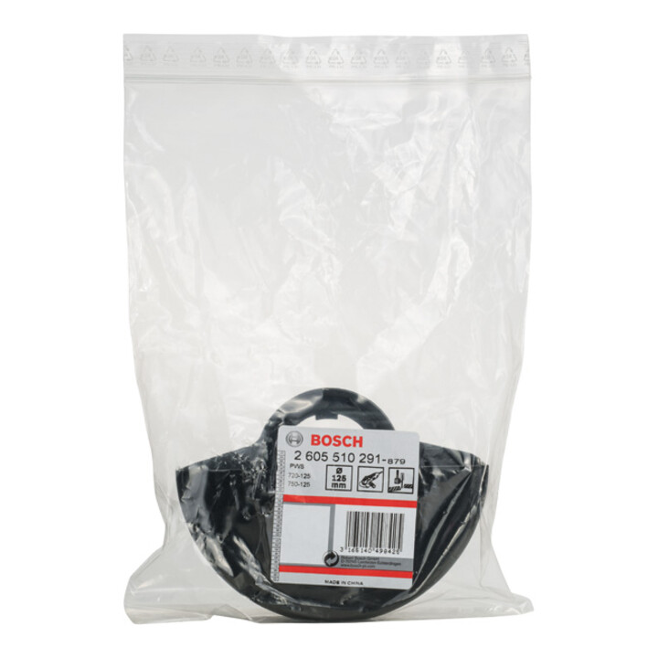 Capot de protection avec recouvrement 125 mm