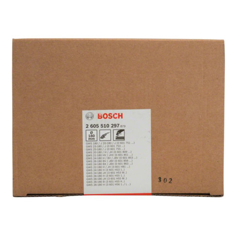 Capot de protection Bosch 180 mm avec codage