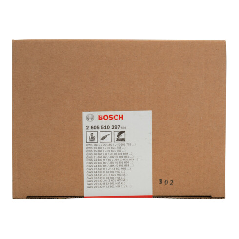 Capot de protection Bosch 180 mm avec codage