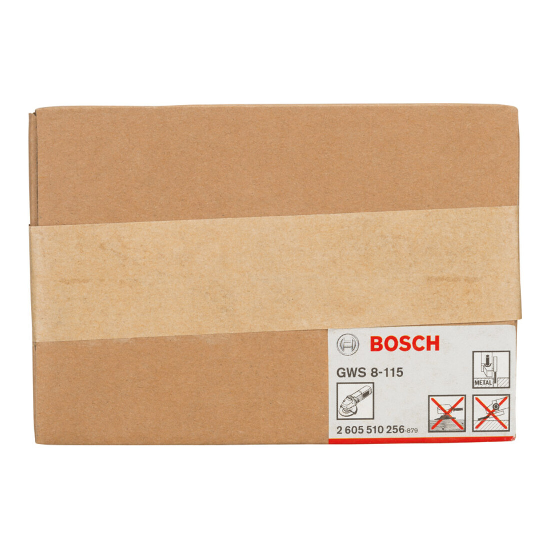 Capot de protection Bosch avec plaque de recouvrement 115 mm pour GWS 8-115