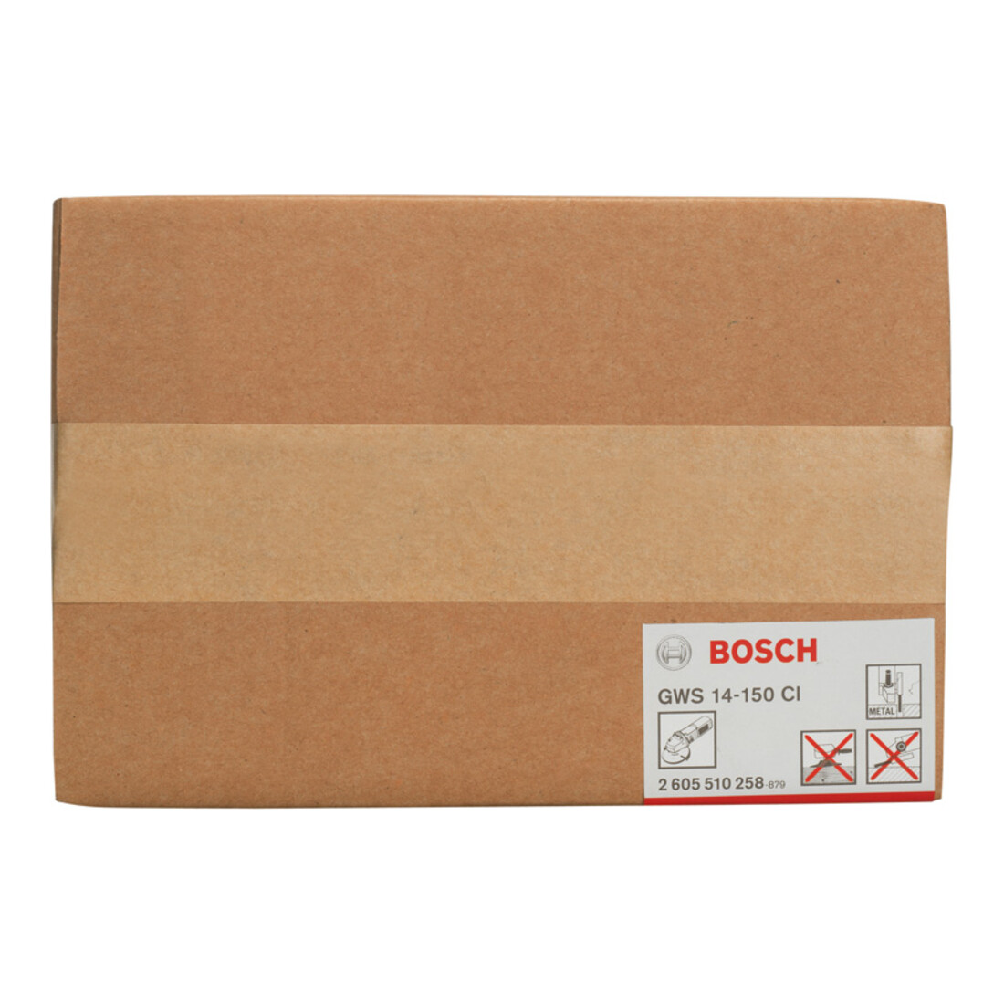 Capot de protection Bosch avec plaque de recouvrement 150 mm