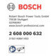 Capot de protection Bosch avec plaque de recouvrement 76 mm-2