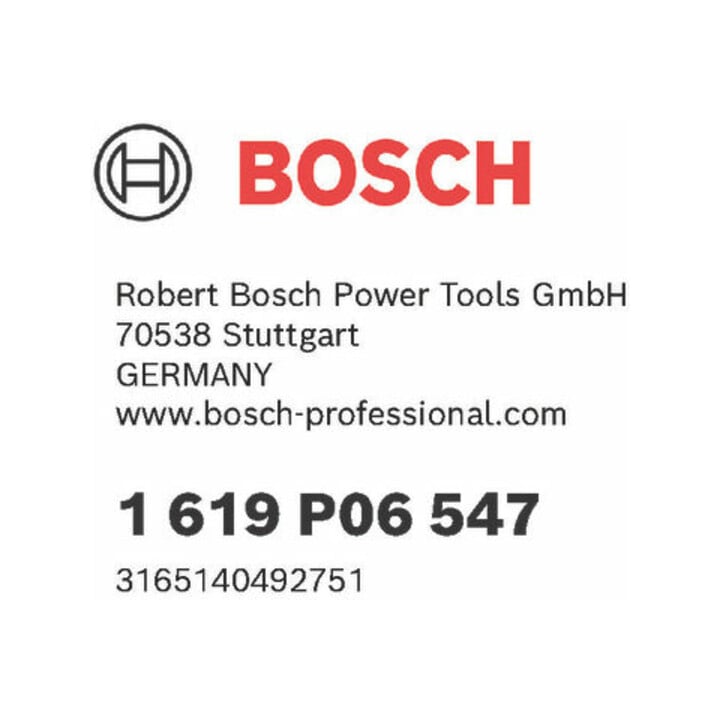 Capot de protection Bosch sans plaque de recouvrement Capot à vis 115 mm