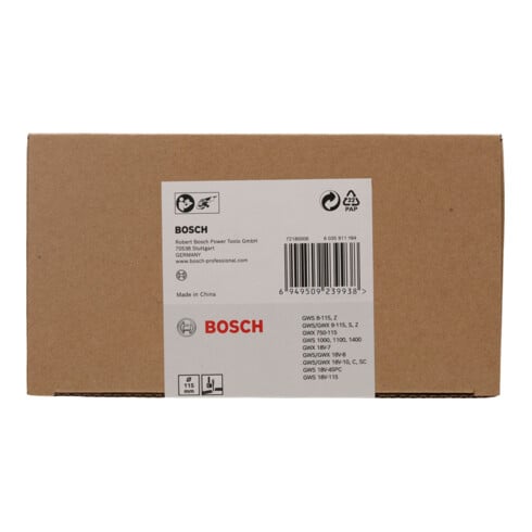 Capot de protection combiné Bosch pour la découpe, à clipser, plastique, 100 mm