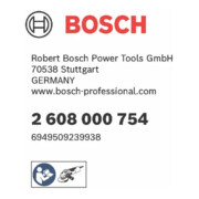 Capot de protection combiné Bosch pour la découpe, à clipser, plastique, 100 mm-5