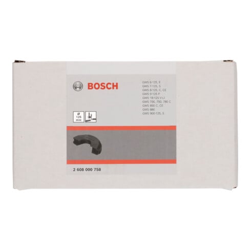 Capot de protection combiné Bosch pour la découpe, à clipser, plastique, 100 mm