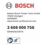 Capot de protection combiné Bosch pour la découpe, à clipser, plastique, 100 mm-5